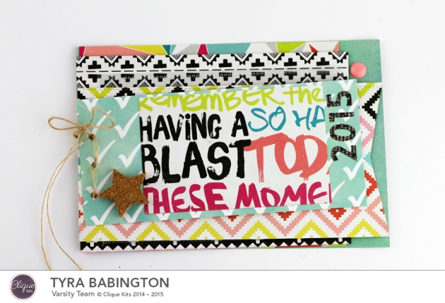 January Mini Kit Album Tyra Babingnton Clique Kits